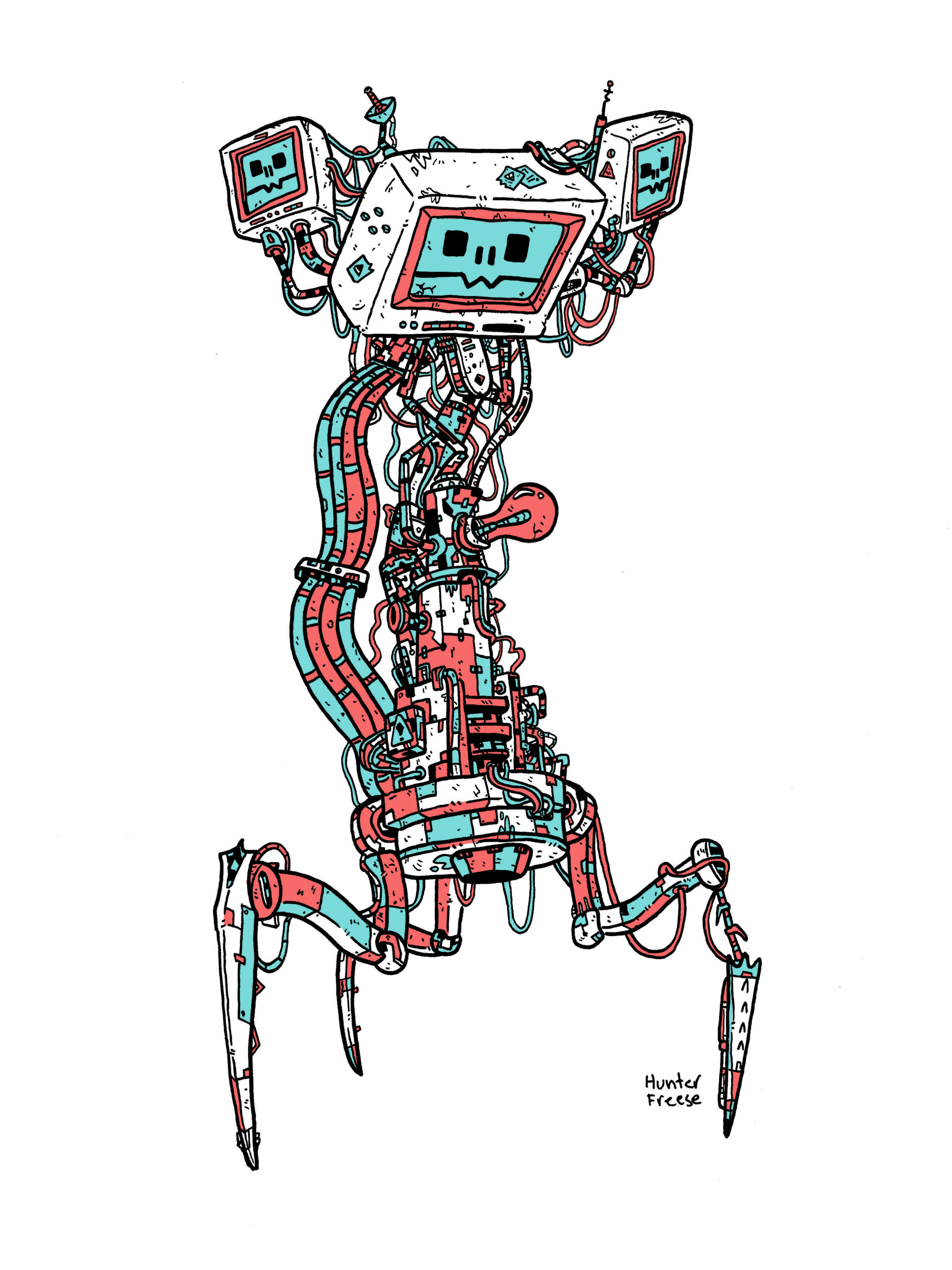 mediatron artwork by hunter freese